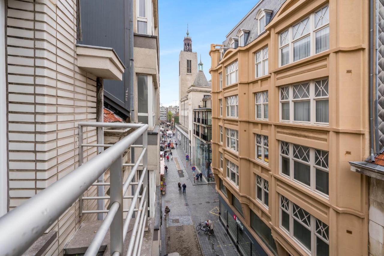 Retro Woning Te Centrum Oostende, 5Min Van De Kust Екстериор снимка