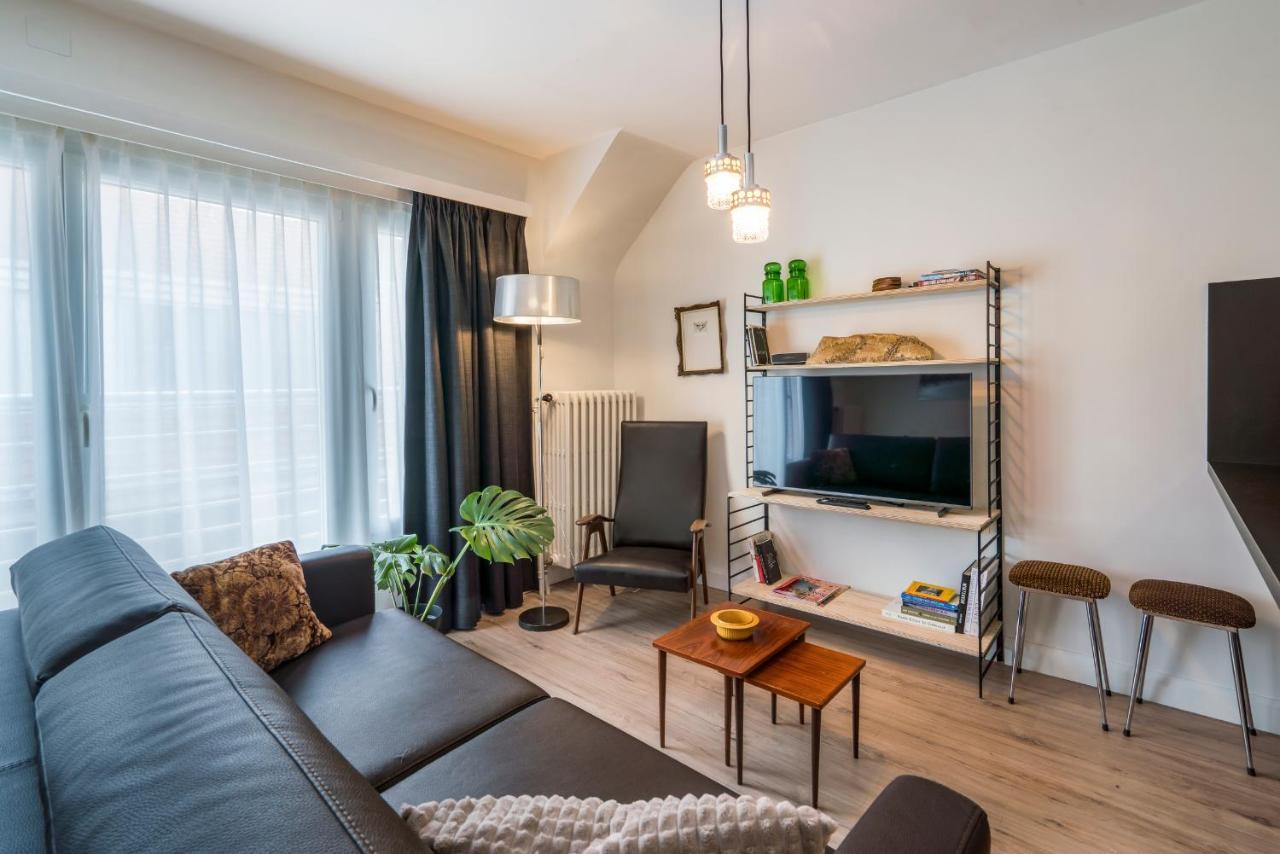 Retro Woning Te Centrum Oostende, 5Min Van De Kust Екстериор снимка